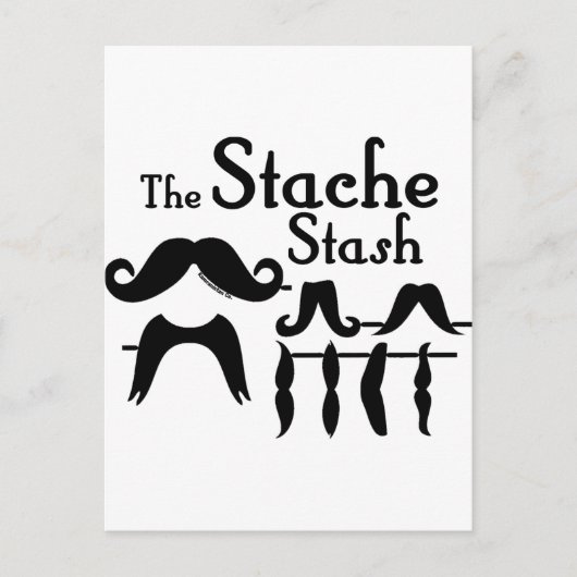 Der Stache Stash Postkarte (Vorderseite)