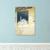 Der Stadtbahn-Pavillon von Wien Leinwanddruck (Insitu (Holzboden))