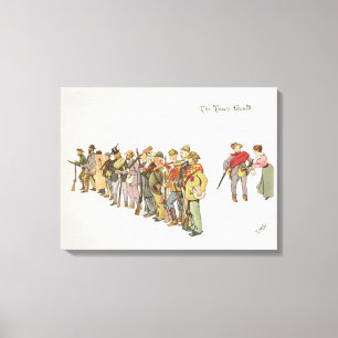 Der Stadtschutz vom Verbündeter von Ladysmith Leinwanddruck