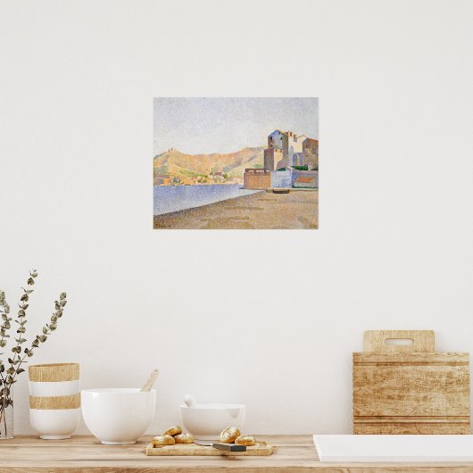 Der Stadtstrand Poster (Küche)