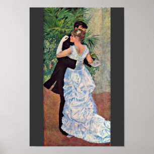 Der Stadttanz, Englisch, "Tanz in der Stadt" Poster