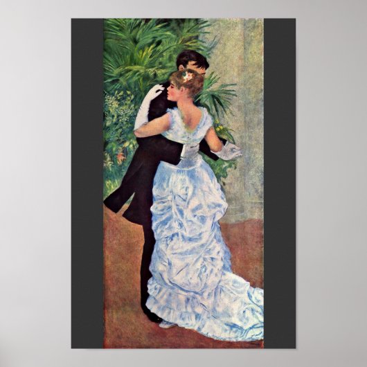 Der Stadttanz, Englisch, "Tanz in der Stadt" Poster (Vorne)