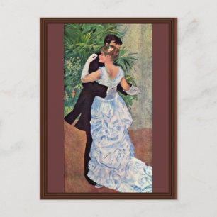 Der Stadttanz, Englisch, "Tanz in der Stadt" Postkarte