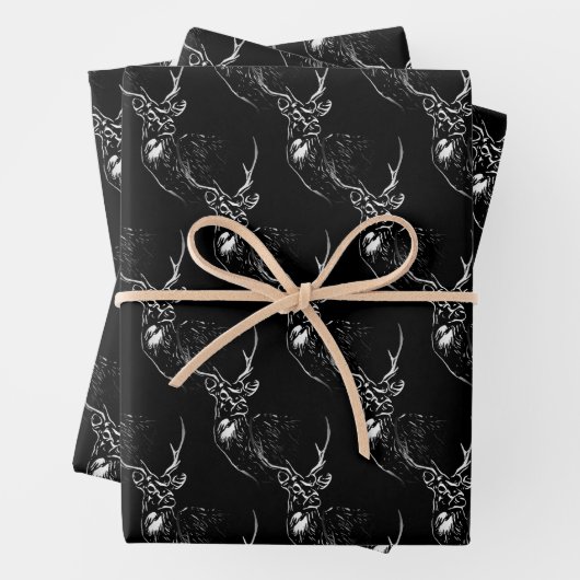 Der Stag Geschenkpapier Set (Beispiel)