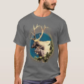 Der Stag und die Hinten T-Shirt (Vorderseite)