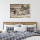 Der Stagecoach Leinwanddruck (Insitu (Schlafzimmer))
