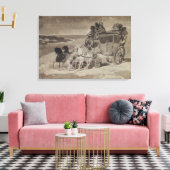 Der Stagecoach Leinwanddruck (Insitu (Wohnzimmer))