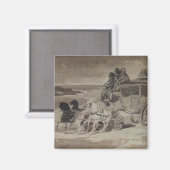 Der Stagecoach Magnet (Vorderseite/Rückseite)