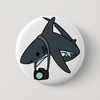 Der Stahlhaifisch Button