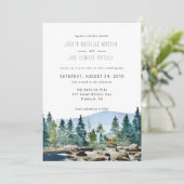 Der Stall auf Pemi | Einladung zur Hochzeit von Wa (Stehend Vorderseite)