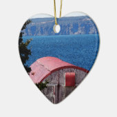 Der Stall Keramik Ornament (Links)