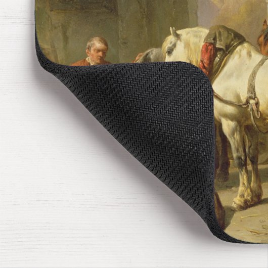 Der Stall Mousepad (Ecke)