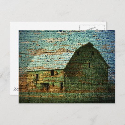 Der Stall Postkarte (Vorne/Hinten)