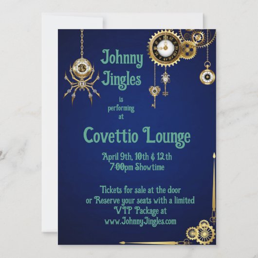 Der Stamm Einladung (Rückseite)