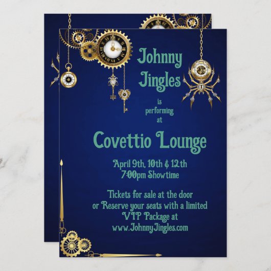 Der Stamm Einladung (Vorne/Hinten)