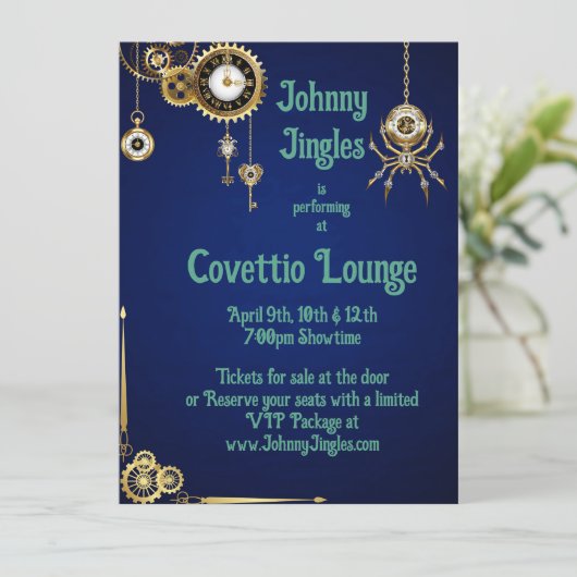 Der Stamm Einladung (Stehend Vorderseite)