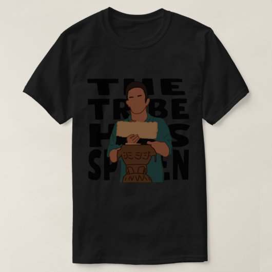 der Stamm hat gesprochen T-Shirt (Design vorne)