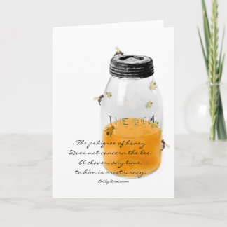 Der Stammbaum der Honig-Anmerkungs-Karte - Emily Karte