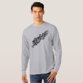 der Stammes- Tiger 02 der Männer T-Shirt (Vorne ganz)