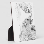 Der Stand ab ~ 8x10 mit Easel Fotoplatte (Seite)