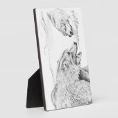 Der Stand Off ~ 12x18 mit Easel Fotoplatte (Seite)