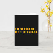 Der Standard ist... Der Standard Karte (Gelbe Blume)