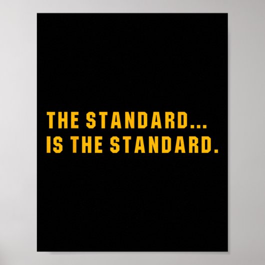 Der Standard ist... Der Standard Poster (Vorne)