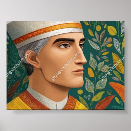 Der standhafte Zeuge Januarius Poster (Vorne)