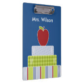 Der Stapel des Lehrers des Klemmbrett (Rechts)