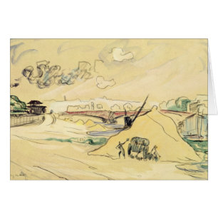 Der Stapel von Sand, Bercy, 1905