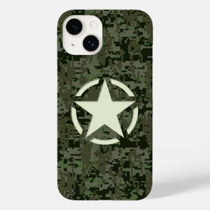 Der Star auf der Camouflage Deep Woods Case-Mate iPhone 14 Hülle