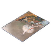 Der Star Dancer auf Bühne Edgar Degas Ballett Notizblock (Linke Seite)