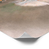 Der Star Dancer auf Bühne Edgar Degas Ballett Poster (Ecke)