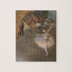 Der Star Dancer auf der Bühne von Degas Puzzle
