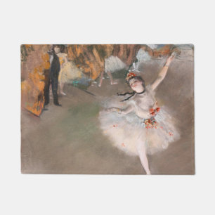 Der Star Dancer der Bühne Edgar Degas Ballet Fußmatte
