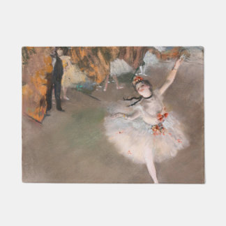 Der Star Dancer der Bühne Edgar Degas Ballet Fußmatte