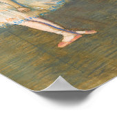 Der Star, Degas Art Poster (Ecke)