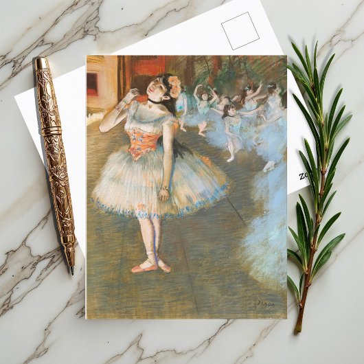 Der Star, Degas Art Postkarte