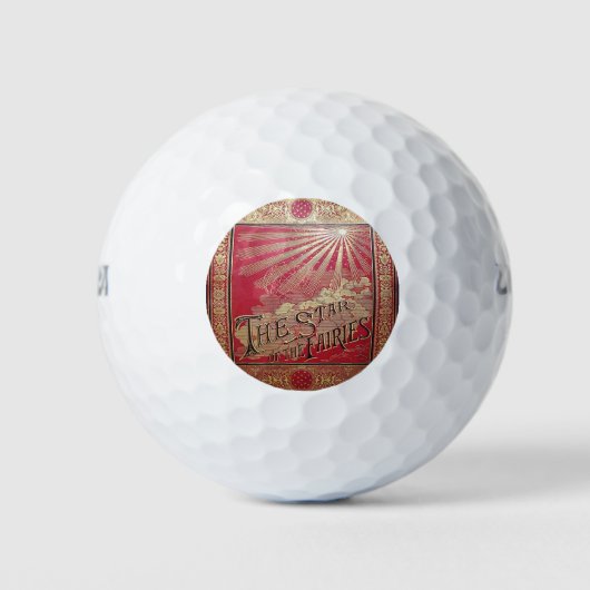 Der Star der Buchabdeckung von Fairies Golfball (Vorderseite)