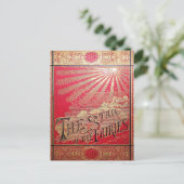 Der Star der Buchabdeckung von Fairies Postkarte (Stehend Vorderseite)
