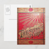 Der Star der Buchabdeckung von Fairies Postkarte (Vorne/Hinten)