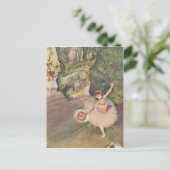 Der Star des Balletts von Edgar Degas Postkarte (Stehend Vorderseite)