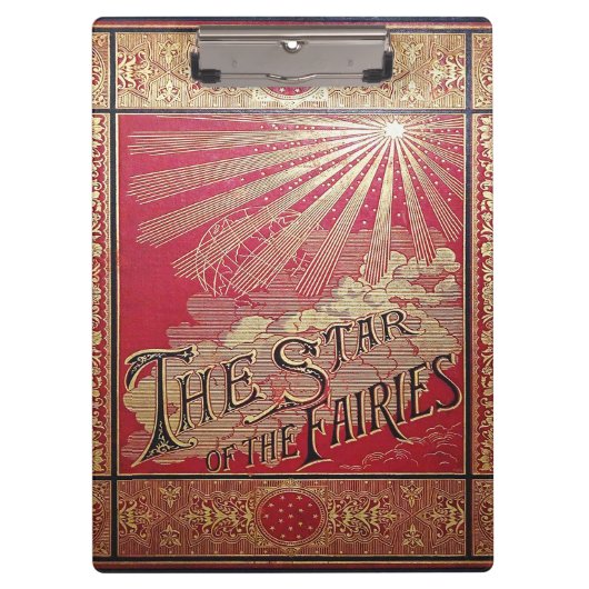 Der Star des Buches Fairies Klemmbrett (Vorderseite)