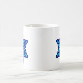 Der Star des Lebens Blau - Inverse, Cap Kaffeetasse (Mittel)