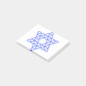 Der Star des Lebens - Heilige Formen Post-it Klebezettel (angewinkelt)