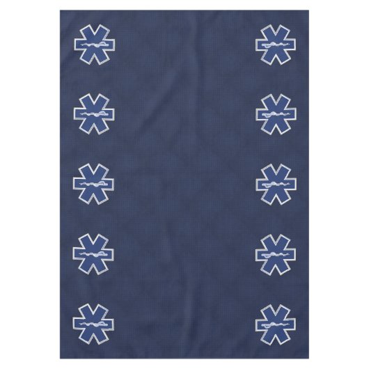 Der Star des Lebens paramedic Carbon Fiber Style Tischdecke (Vorderseite)