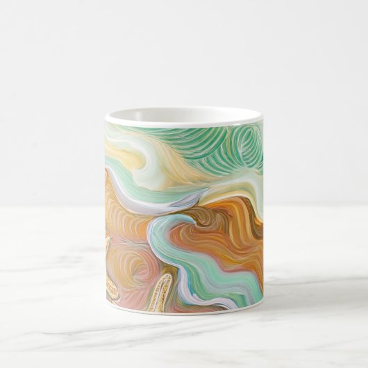 Der Star des Meeres Kaffeetasse (Mittel)