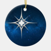 Der Star Keramik Ornament (Vorne)