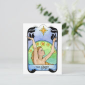 Der Star Postkarte (Stehend Vorderseite)