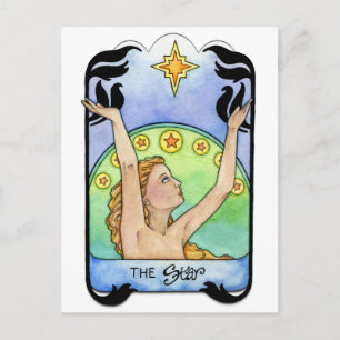 Der Star Postkarte